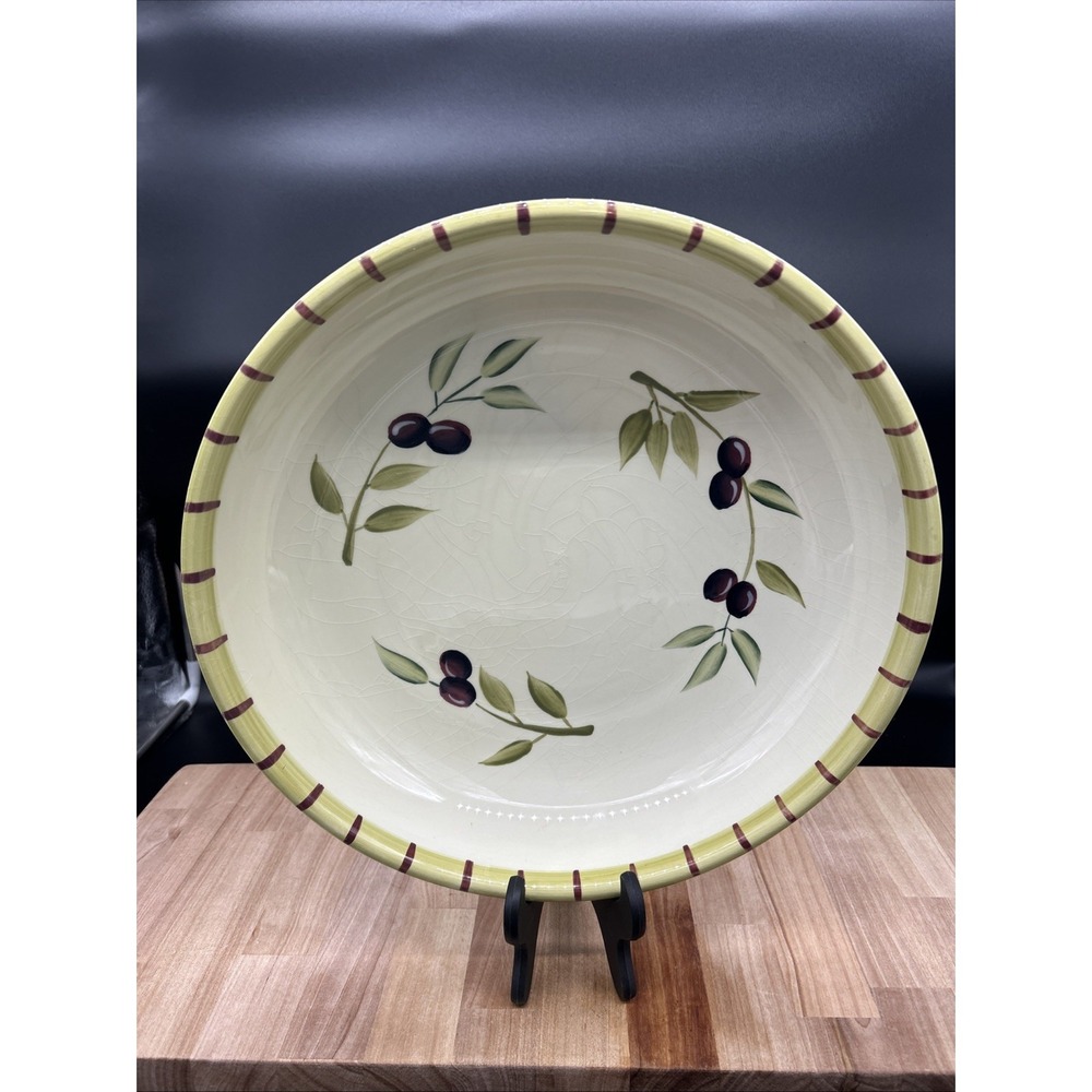 Spaghetti Or Salad Bowl Olive Branch - Picture 2 of 7